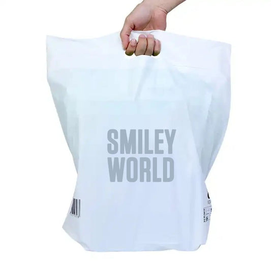 SMILEY Plastic Shopping Bags, 2